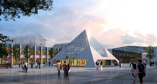 肇东金字塔网架
