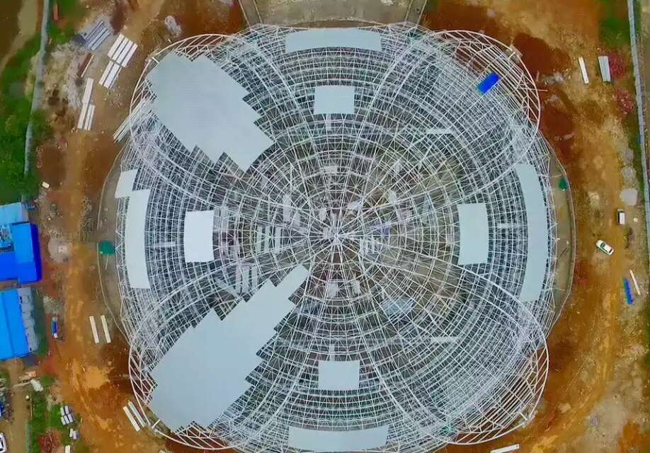 肇东体育馆网架